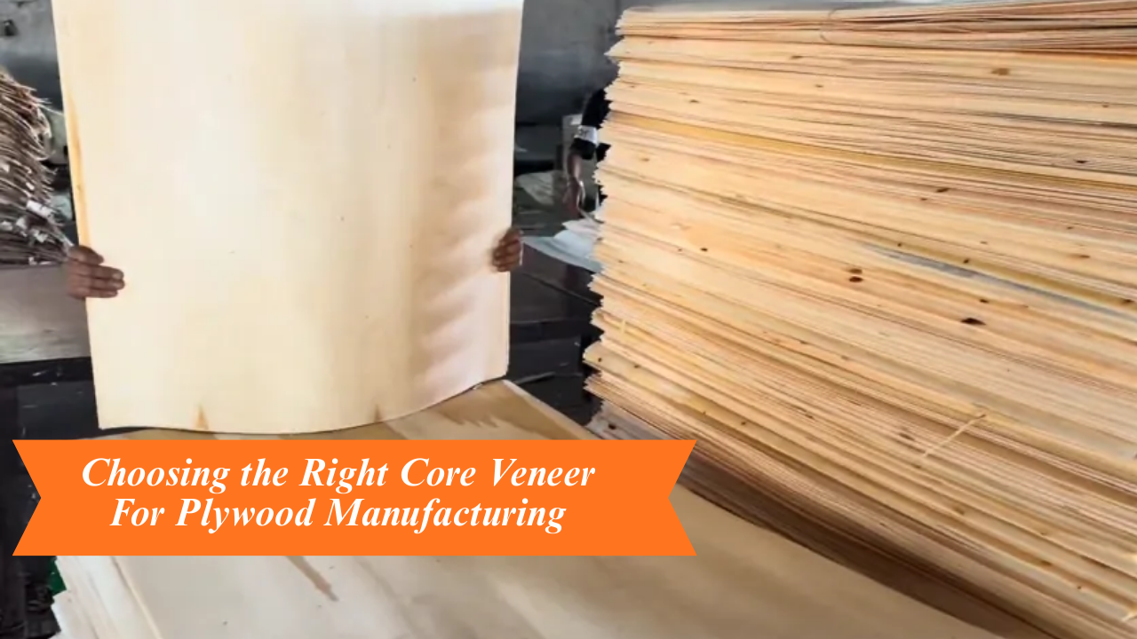 Choosing the Right Core Veneer For Plywood Manufacturing
